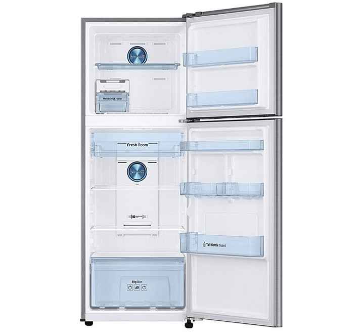 SAMSUNG 345 L Frost Free Double Door 3 Star Convertible Refrigerator  (Refined Inox RT37T4533S9/HL)